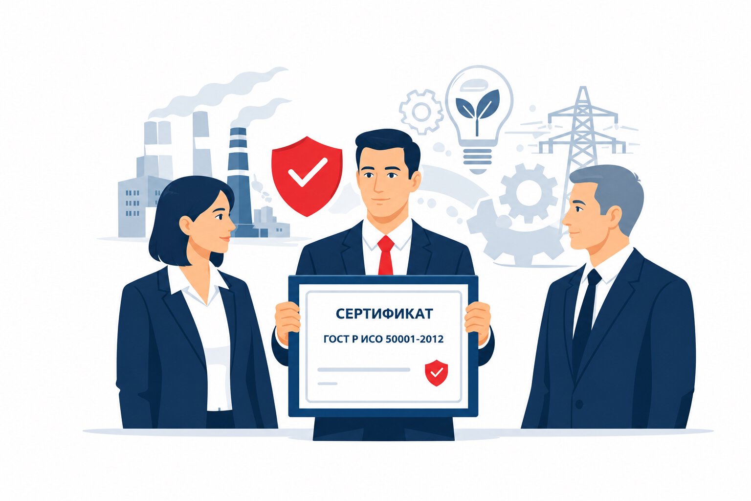 Оформление сертификата ГОСТ Р ИСО 50001-2012 во Владивостоке и по всему Приморскому краю