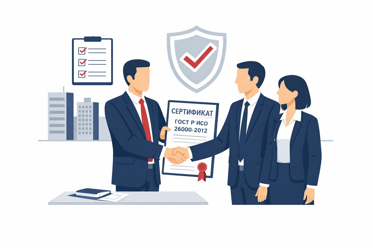Порядок оформления сертификата ГОСТ Р ИСО 26000-2012 во Владивостоке