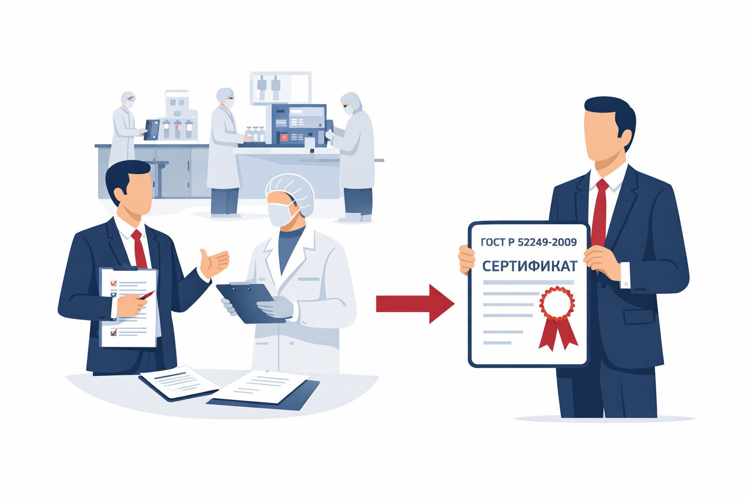 Процедура сертификации ГОСТ Р 52249-2009 во Владивостоке