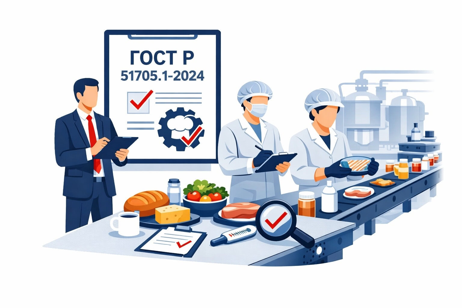 Оформление ГОСТ Р 51705.1 2024 ХАССП во Владивостоке